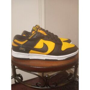Men's Size 8 Nike Dunk Low Reverse Goldenrod Lace Up Low Top Sneakers FZ4618-001